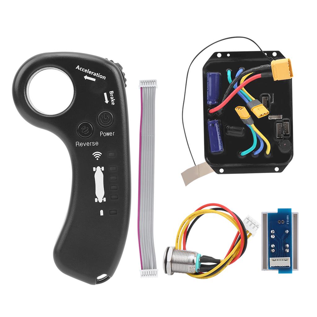36V Double Drive Remote Control Electric Four Wheel Scooter Controller Hub Combination Kit