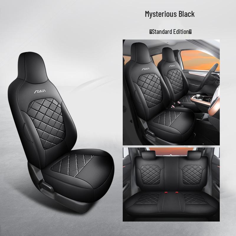 Universal Nano Leather Car Seat Cushion - All-Season Fit