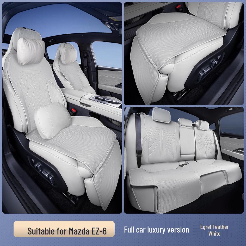 Full Coverage Seat Cushion for Mazda EZ6 - 4-Season Universal Fit Seat Cover for 25 Models