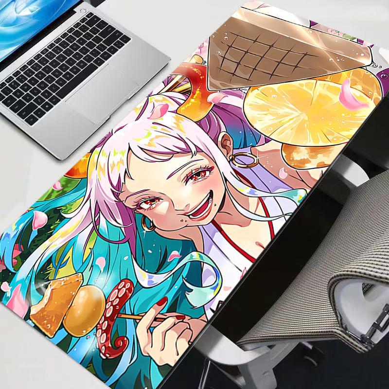 Extra Gaming New Mouse Pads Big Yamato Computer One Piece Gamer Laptop Keyboard Carpet Mouse Mat Nonslip Rubber Table Rug