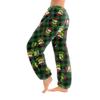 Women's Solid Color Trousers With Cuffs Casual Pants And Pajama Pants