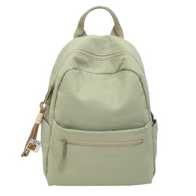 College Style Schoolbag Women's Solid Color Large Capacity Commuter Backpack Men Lightweight Backpack