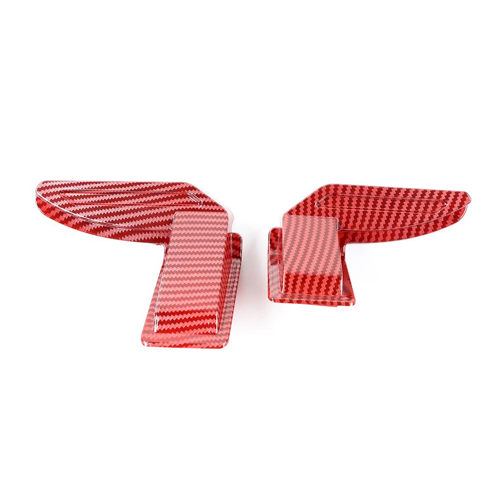 

Защитная крышка нагревательного провода заднего лобового стекла, наклейка для Suzuki Jimny 2019-2023, автомобильные аксессуары из АБС-пластика, 2 шт., черный