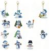 Keychain Kit Christmas Halloween Themed DIY Supplies for Making Keychains