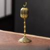 Matel Magpie Hollow Lamp Sandalwood Fragrance Censer Smoking Backflow Incense Holder Tea House Ornaments Study Room Home Decor