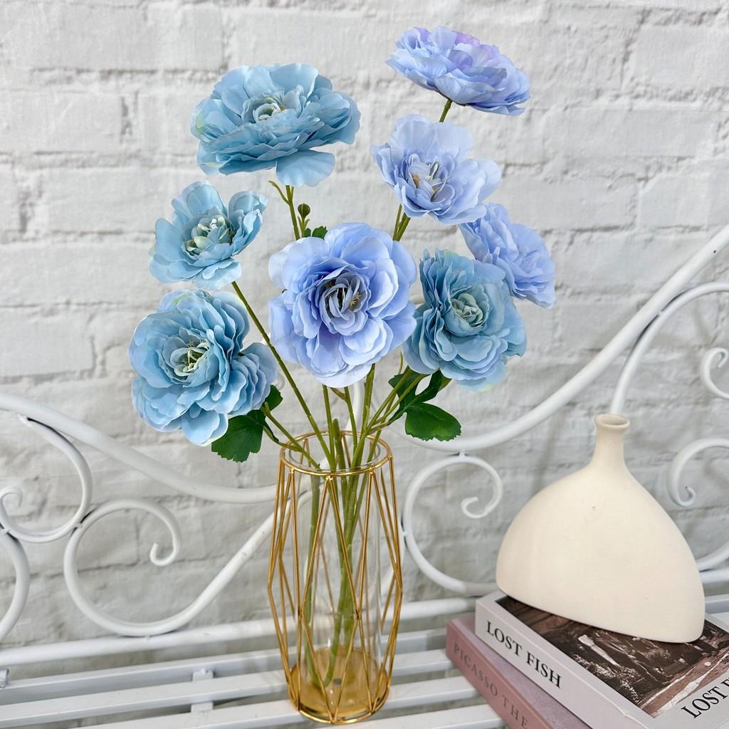 Flower Peony Artificial Wedding Hotel Restaurant Decoration Desktop Ornament
