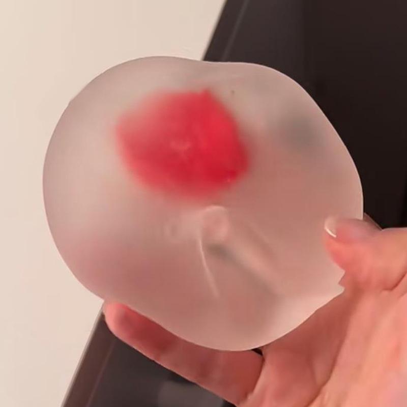 1 sztuka Uwolnij stres i wyładuj złość Rekwizyty Truskawkowe Mochi Zabawki do ściskania Powolne odbicie Zabawka antystresowa Dla przyjaciół