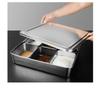 Stainless Steel Condiment and Ingredient Storage Box Set with Lids