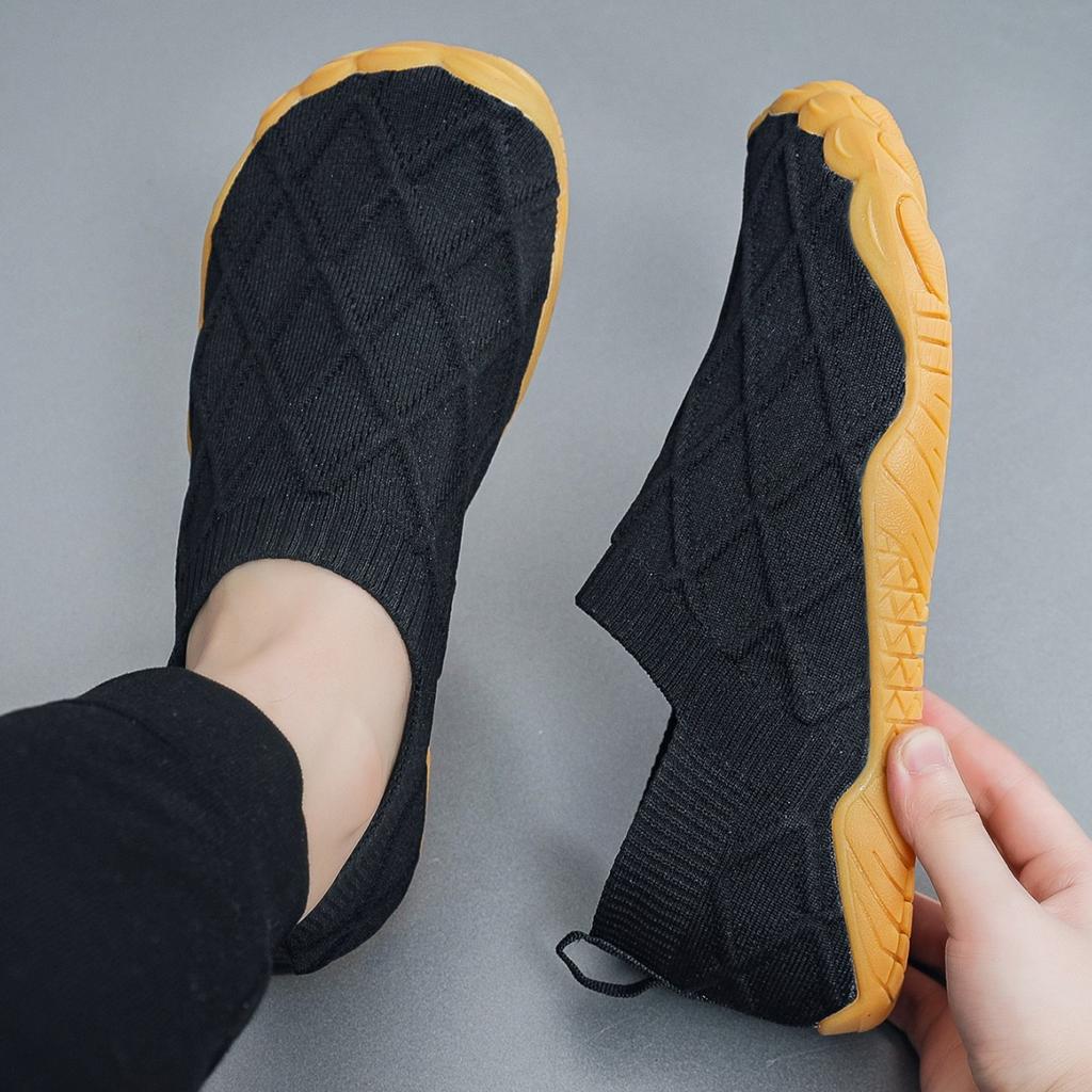 Chenma direct sales new flying woven outdoor hiking fishing wading shoes indoor fitness non-slip five-finger barefoot shoes