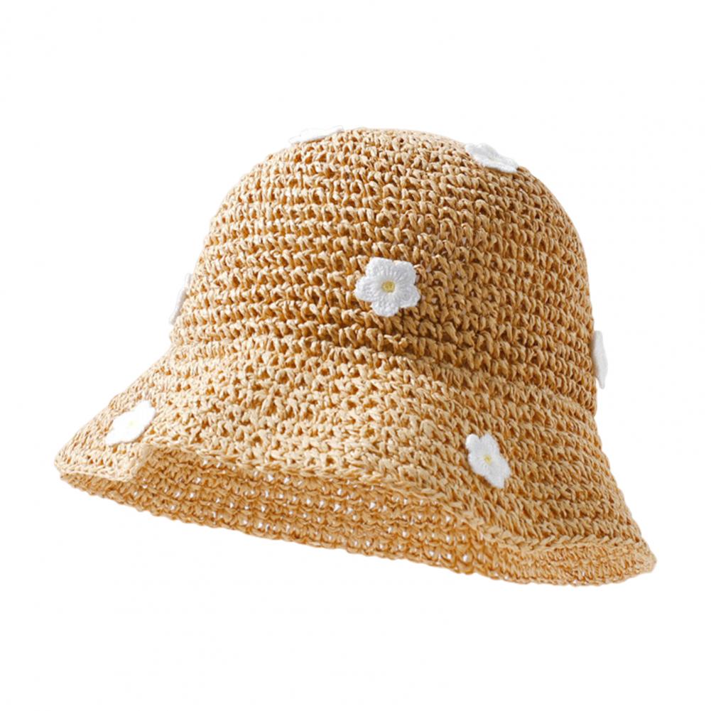 

Женская пляжная соломенная шляпа с цветочным декором, солнцезащитный козырек с защитой от ультрафиолета, хорошая воздухопроницаемость, складная фотореквизит, кепка для отпуска Lady Fisherma хаки