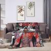 Emperor Omni-Man Invincible Blankets Camping Flannel Throw Blanket For Couch Chair Warm Quality Bedspread Birthday Present