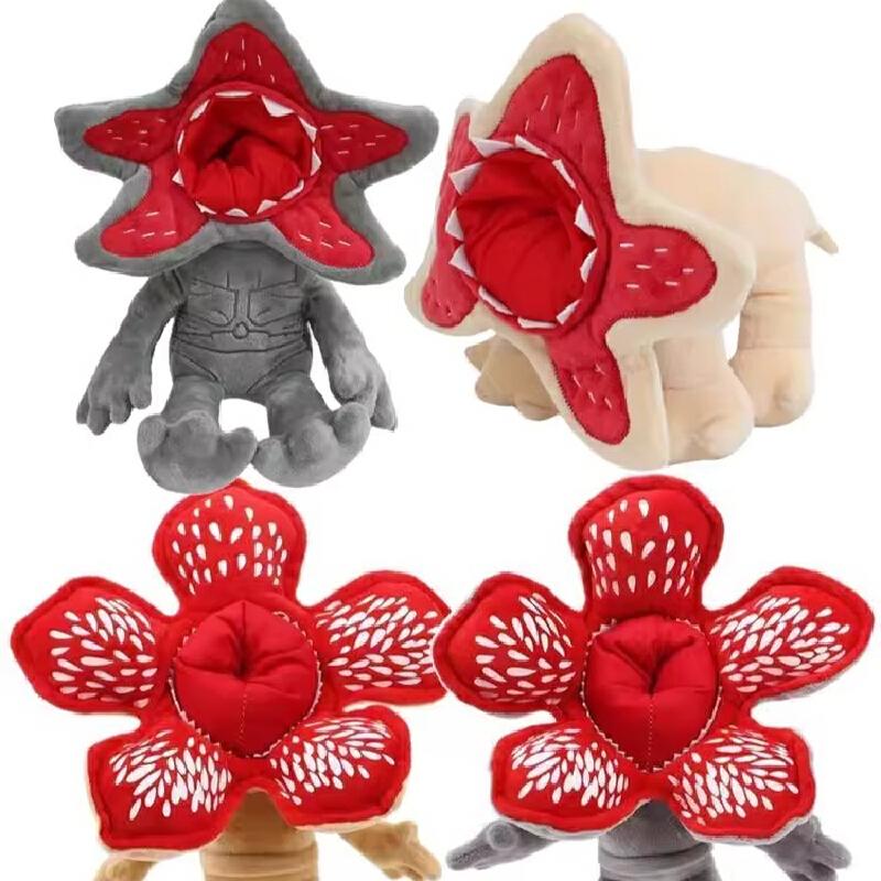 Cartoon Anime Plush Dolls Eleven Mike Demogorgon Stuffed Toy Man-Eating Flower Gift For Friends And Anime Lovers Halloween Decor
