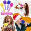 4/24pcsMicrophone Candy Tube Plastic Toy Rock Music Party Decoration Prop Microphone Candy Tube Disco Microphone Prop