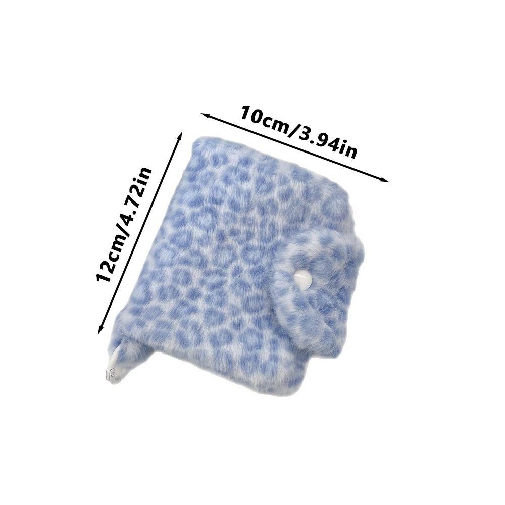 INS Leopard Coin Purse Small Wallet Sweet  Storage Pouch Multi-functional Cosmetic Bag Lipstick Holder Portable Card Case
