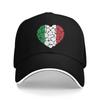 I Love Italy Baseball Cap Trendy Women Unisex Trucker Hat Sun Visor Design Hunting Camping Baseball Caps Birthday Present