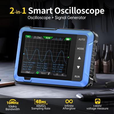 New DSO510 10MHz Bandwidth 48MS/s Sampling Rate Mini Handheld Electronic Measurement Tools