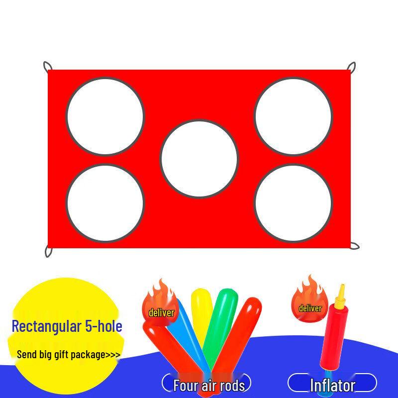 Whack-a-Mole Sensory Rainbow Play Parachute