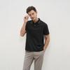 EMZ Men's Antibacterial Business Casual Short-Sleeve Polo