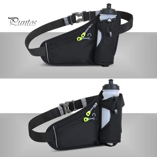 Vodotěsná běžecká ledvinka Outdoorová sportovní ledvinka Bumbag s držákem na láhev Nastavitelná ledvinka pro běh, cyklistiku, turistiku