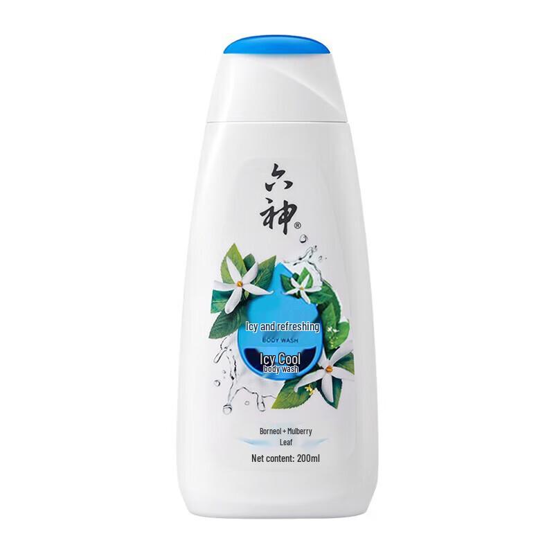 Liushen Green Tea Licorice Cooling Shower Gel