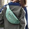 Waist Bags for Women Polyester Leisure Color Waist Bag Shoulder Crossbody Chest Bags Handbags All-Match Messenger Belt Bags