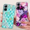 For Infinix Smart 20 4G X6840 X6840B Case Cartoon Cat Dinosaur TPU Black Cover For  Infinix Smart20 smart 20 4G Phone Casing