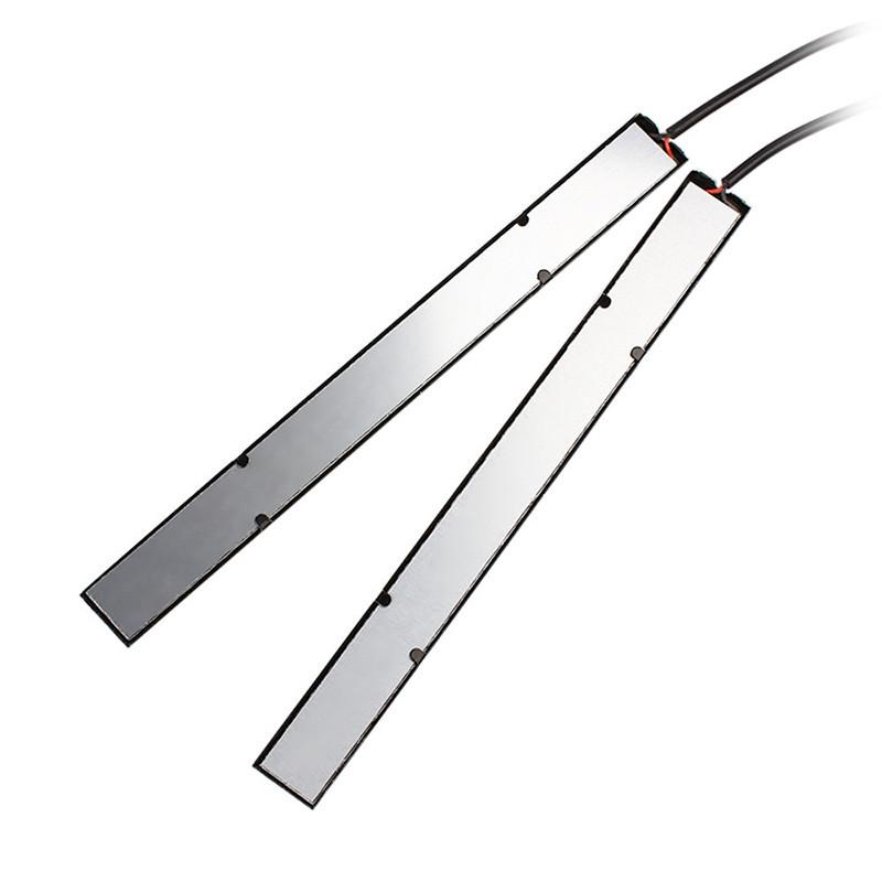 2 pezzi 17 cm LED COB lampadina 12 V 6000 K DRL Car Styling striscia impermeabile COB LED luce di lavoro guida luce di marcia diurna super bianco