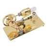 Sterling Engine Model with LED Bulb and Flywheel Stirling Engine Motor Model Educational Toy Electricity Power Generator