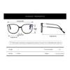 Anti Blue Light Reading Glasses for Women Stylish Large Frame Eyeglasses Set with Diamonds Presbyopic Plano Lenses Eyewear