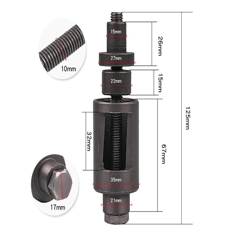 1 pièce Outil d'extraction de bague de moteur universelle, surface lisse, moteur compact, portable, pour scooters Jh70 Gy6 50cc 125cc 150cc