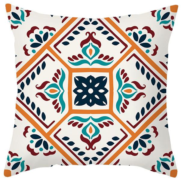 Bohemian Pillowcase Geometric Pattern Decorative Pillow Sofa Cushion Cover Combination