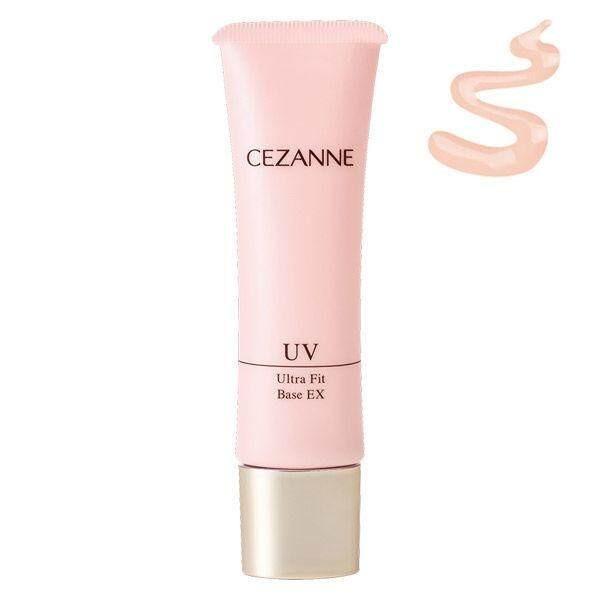 Cezanne UV Ultra Fit Base EX  00 Orange Beige  01 Light Blue  02 Peach Pink 30g
