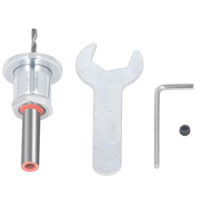 Juego de Brocas Avellanadoras Profundidad Ajustable Broca Avellanadora para Tornillos Autorroscantes para Instalación de Madera