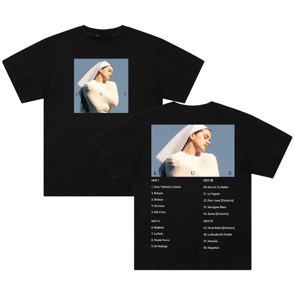 Rosalia LUX Inspired Oversized TShirt Unisex Graphic Cotton Crewneck Short Sleeve Summer Streetwear S