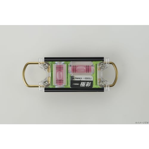 Takagi (Takagi) TAKAGI X EBISU Tobi Level 2, Vibrant Red (TB2-GKR), Made In Japan, Level, Vial, Red, Horizontal, Vertical, Powerful Magnet, V-Groove,