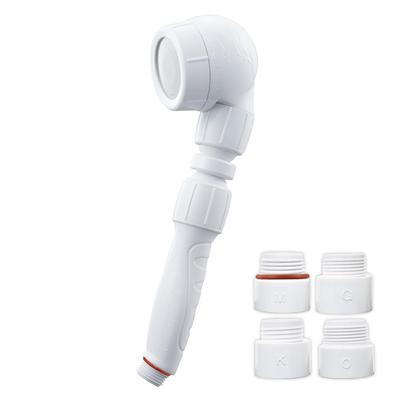 Aramic Shower Water Saving 3D Earth Angle Increased Water Up To Made In Head, Shower, Shower, Adjustment, Pressure, Saving, 50%, White, Japan, 3D-A1AA