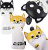 Waterproof Akita Dog Golf Headcover for Fairway Drivers and UTs Woods, Woods, (440cc, 460cc), Utilities, (Beige)