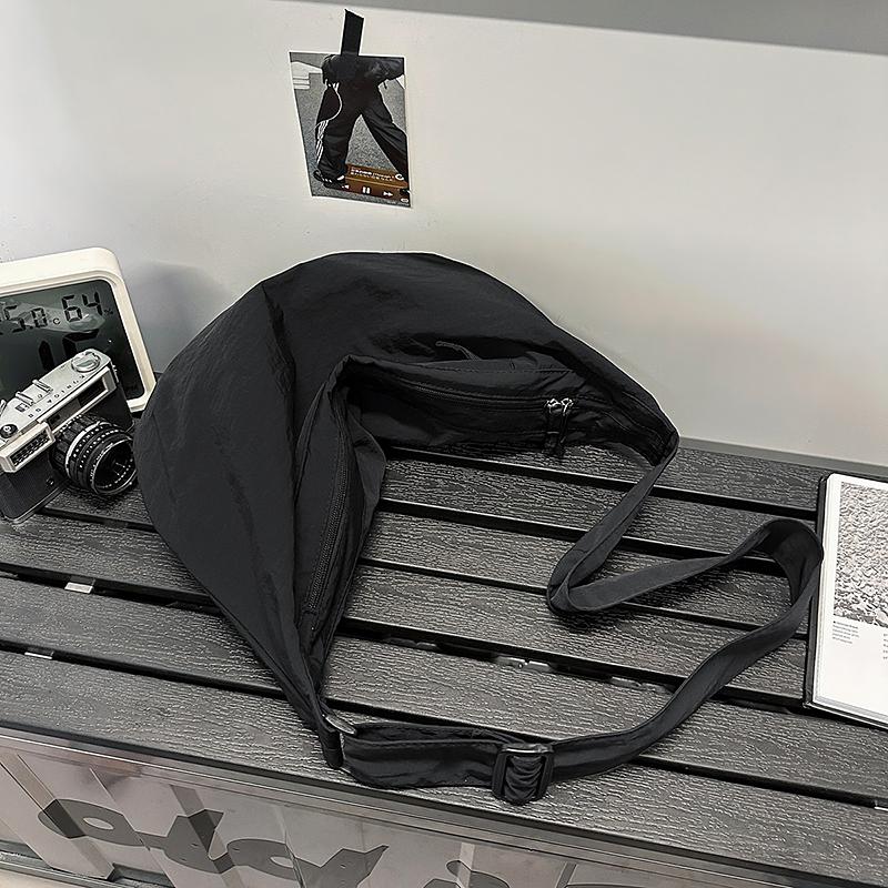 Men's Nylon Crossbody Bag Women's Large Capacity Tote Bag Student Book Bag Commuter Shoulder Bag