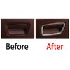 For BMW 7 Series 09-2015 Titanium Silver Passenger Storage Box Handle Panel Trim