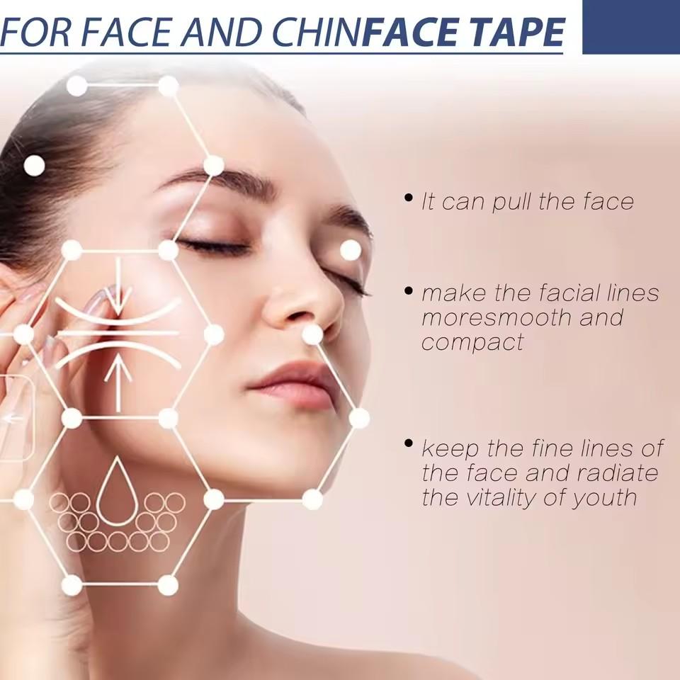 V Thin Face Lift Tape Invisible Face Lifter Sticker Removal Stickers Tighten Chin Fade Fine Lines Shape V-Shaped Wrinkle Removal
