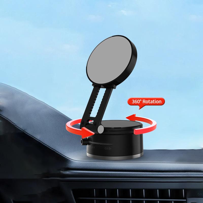 Suction Cup Magnetic Mobile Phone Holder Lazy Multifunctional Retractable Folding Portable Magnetic Mobile Mount For All Phone