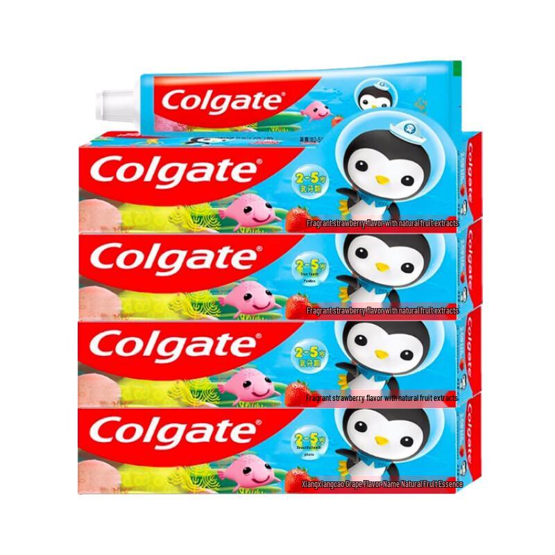 Colgate Octonauts Kids Strawberry Toothpaste 4-Pack