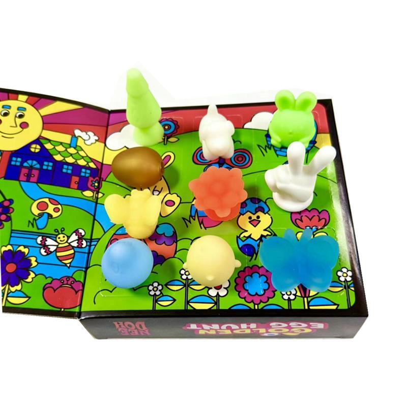 Latest caja Sorpresa Needoh Super Needoh Fuzz Sphere Jelly Hops Dippin' Dazzler Eggs Super Solid Squish Easter Theme
