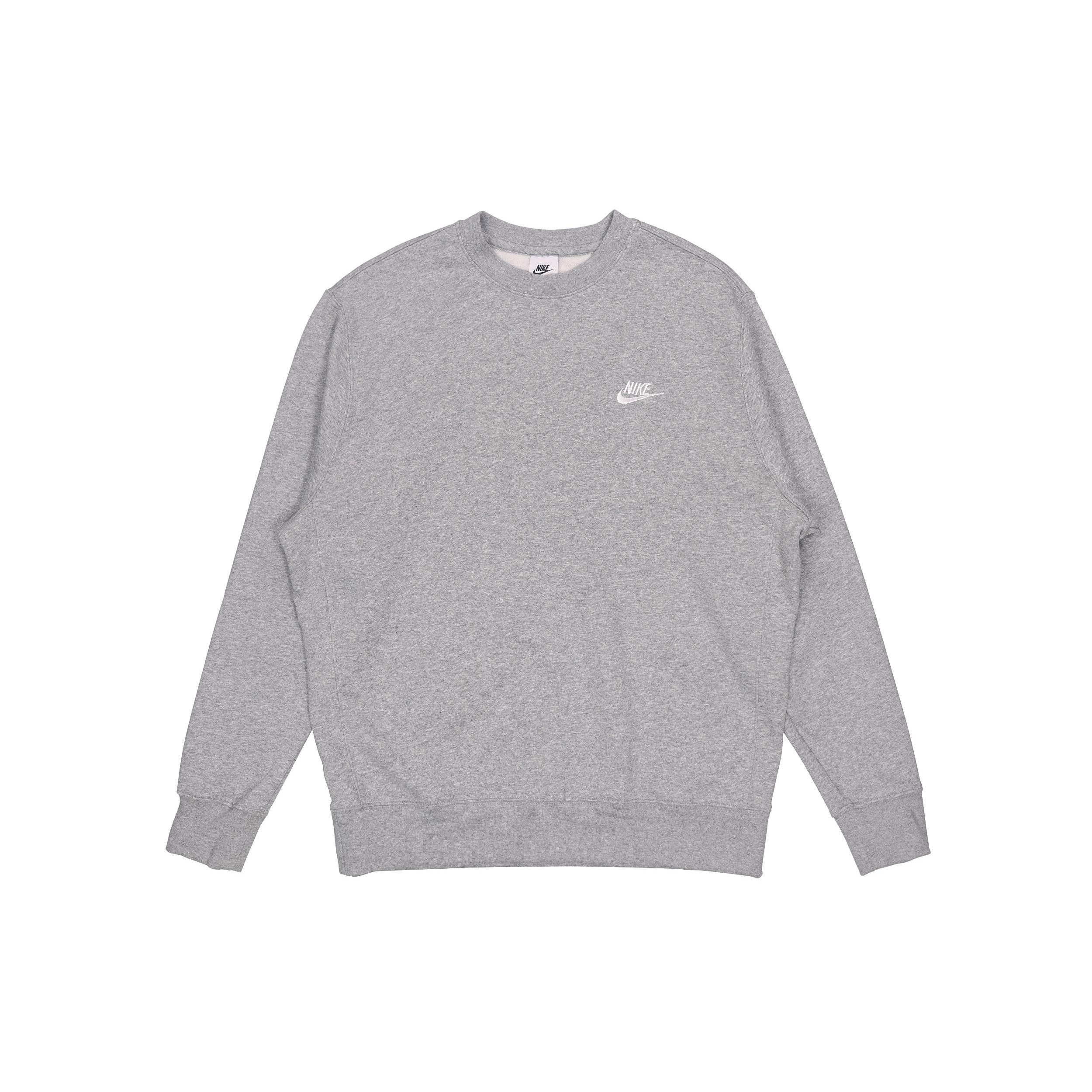 Nike Sportswear Club Sweatshirt Men`s Gray
