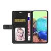 For Samsung Galaxy A16 5G/A16 4G Case with Wrist Strap Y Shaped Lines Imprint Leather Phone Cover