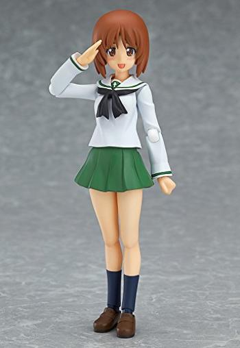 Figma Girls Panzer Nishizumiho Uniform malt bevegelig figur & ver. Ikke-skala ABS&PVC