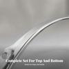 2 Pieces 14-Inch Drum Hoop Polished Hardware Easy to Install for Music Students