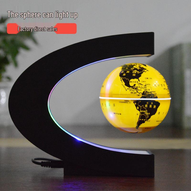 Magnetic Levitation 3-inch Globe - Creative Home Decor and Graduation Gift