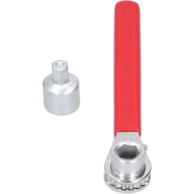 HHO-Easy To Carry And Store Compact Size Battery Terminal Wrench 8Mm+ 10Mm Ratchet Functionality