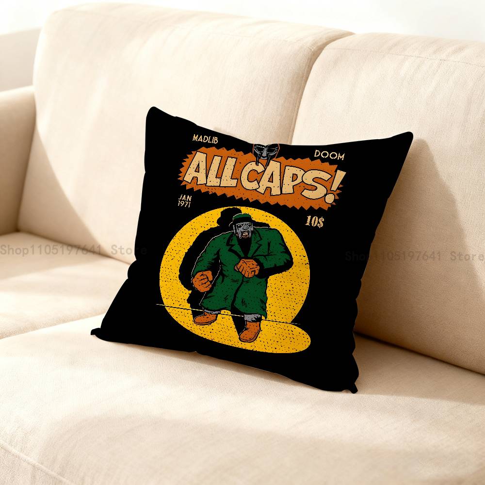 MF Rapper D-Doom Pillow Case Cushion Cover Home Decor Birthday Gift Pillowcover